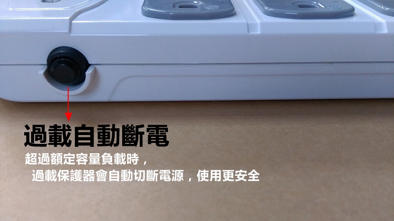 KINYO 4插座電源延長線5